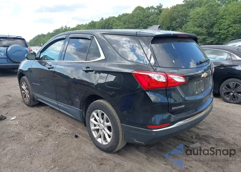 2018 Chevrolet Equinox Lt из США, поврежденный, VIN 2GNAXSEVXJ6173301